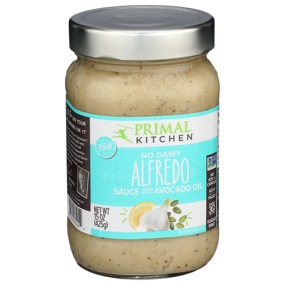 Primal Kitchen® 108500046390510000, No Dairy Alfredo Sauce No Dairy Alfredo Sauce 15 Ounce,  Case of 6