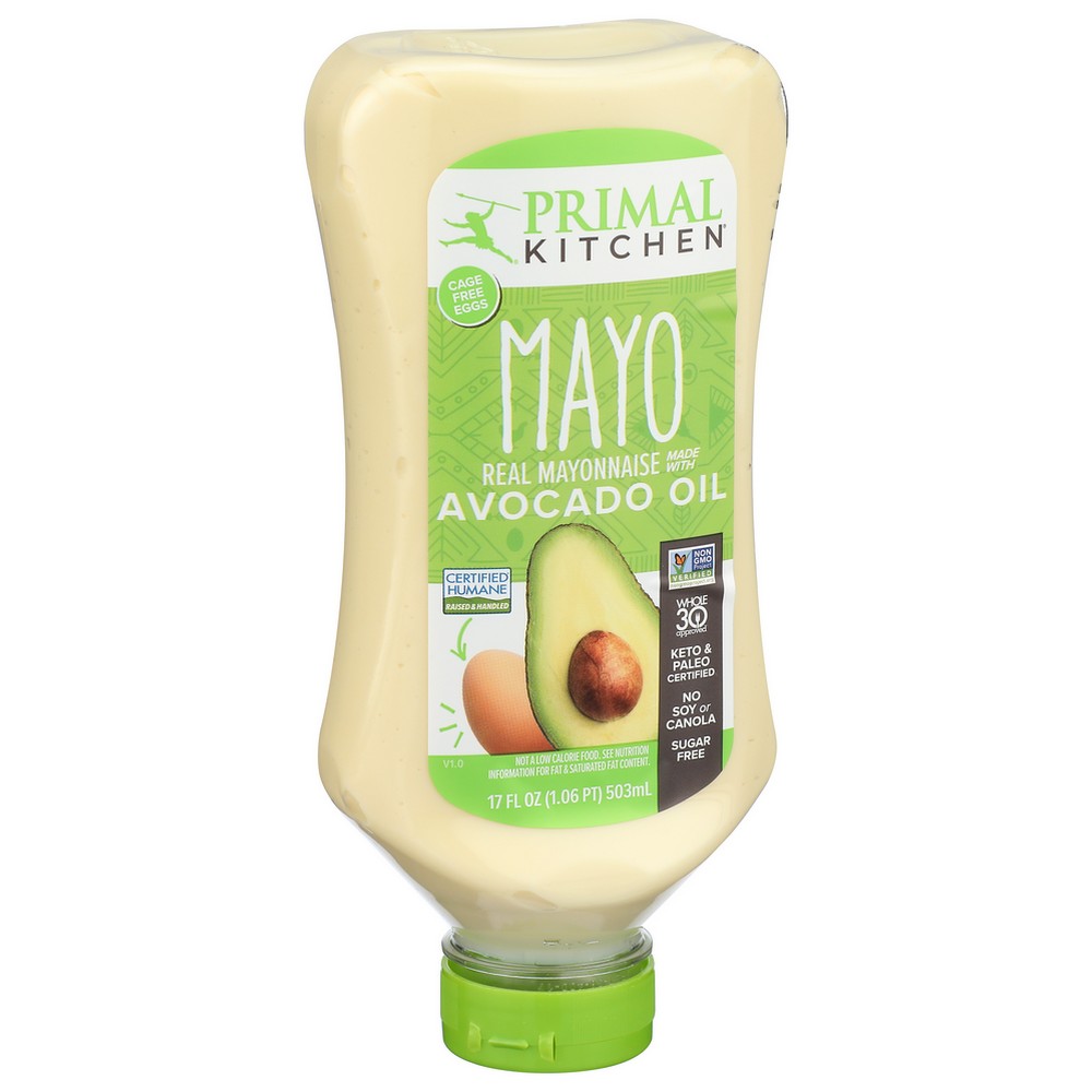 Primal Kitchen 108500046398530000,  Squeeze Mayo Made With Avocado Oil 17 Fluid Ounce,  Case of 6