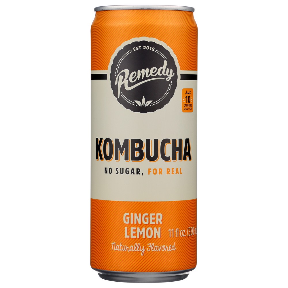 Remedy R1422,  Kombucha 11 Fluid Ounce,  Case of 12