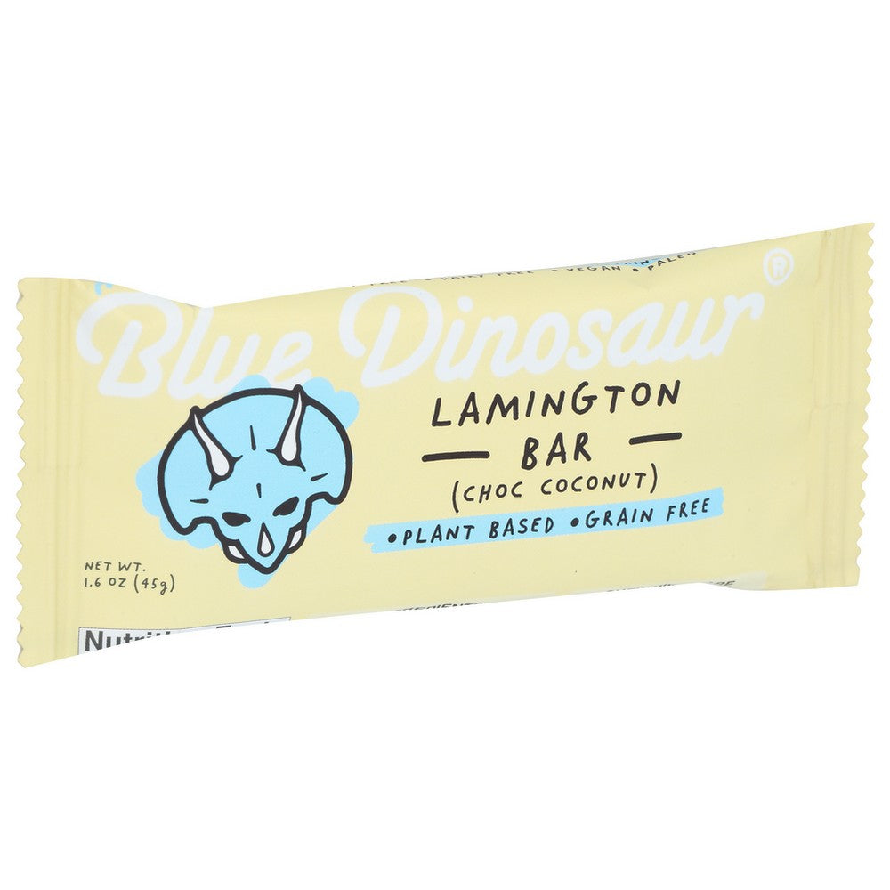 Blue Dinosaur Bar Snack Lamington - 2 Ounce,  Case of 12