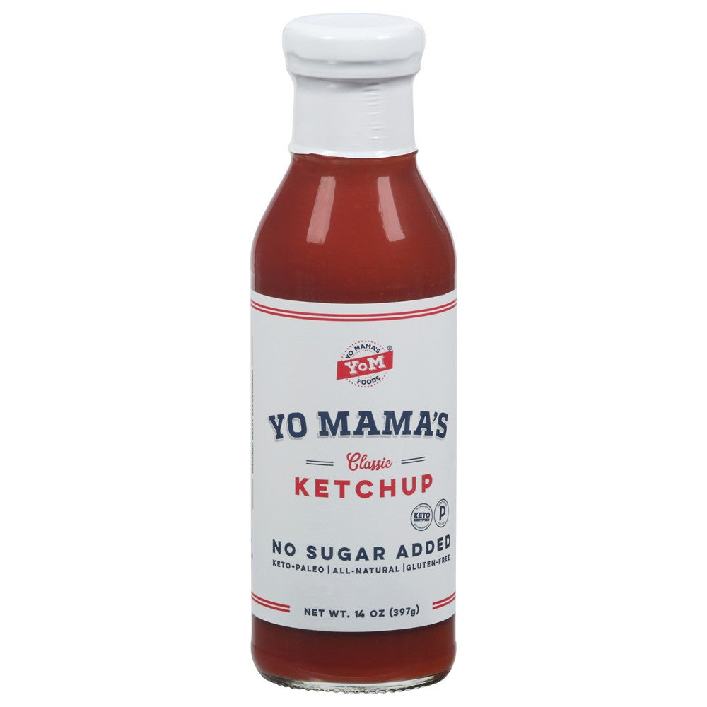 Yo Mama's Foods - Ketchup Classic Keto - Case of 6-14 OZ