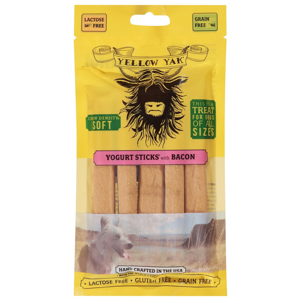 Yellow Yak - Trt Yogurt Stick Bacon - Case of 5-4.8 OZ