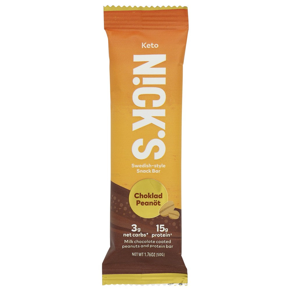 N!Ck's® Nicks-Kb-01,  Keto Snack Bar 1.76 Ounce,  Case of 12