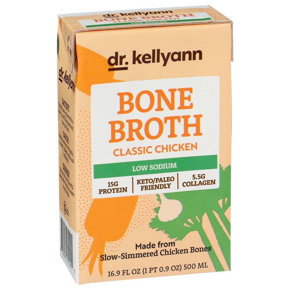 Dr. Kellyann Bblsdka,  Bone Broth 16.9 Fluid Ounce,  Case of 6