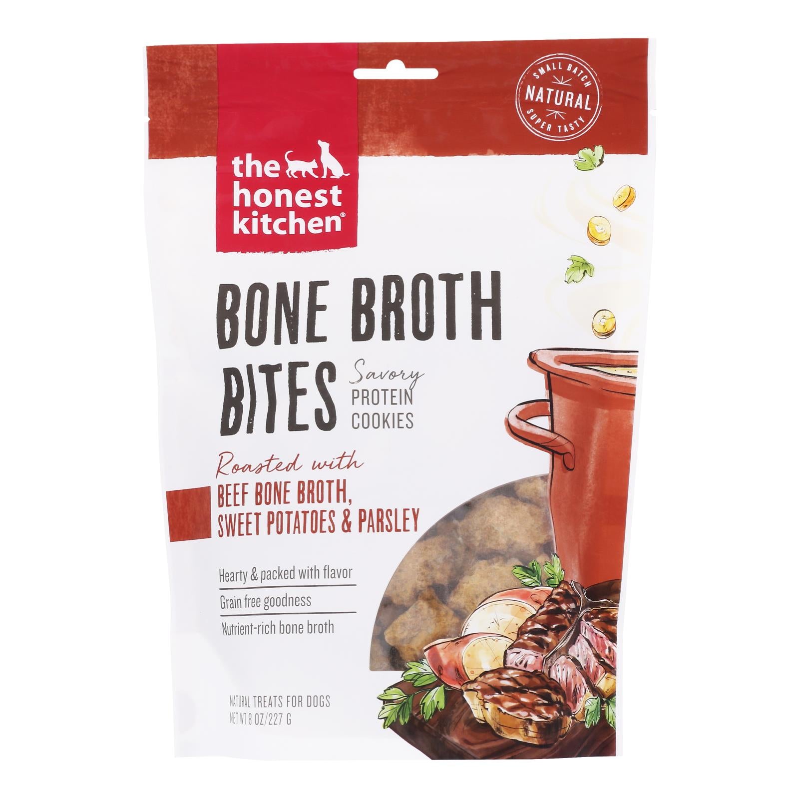 The Honest Kitchen - Dog Trt Bites Beef Cart - Case of 6-8 Ounce