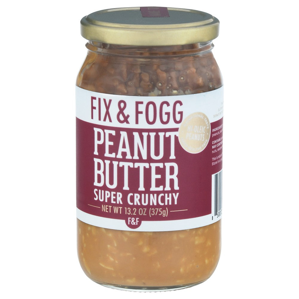 Fix & Fogg - Butter Super Crunchy Pnut - Case of 6-13.2 OZ
