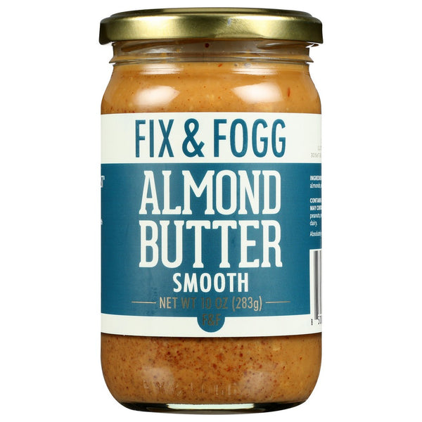 Fix & Fogg Butter Almond Smooth - 10 Ounce, Case of 6