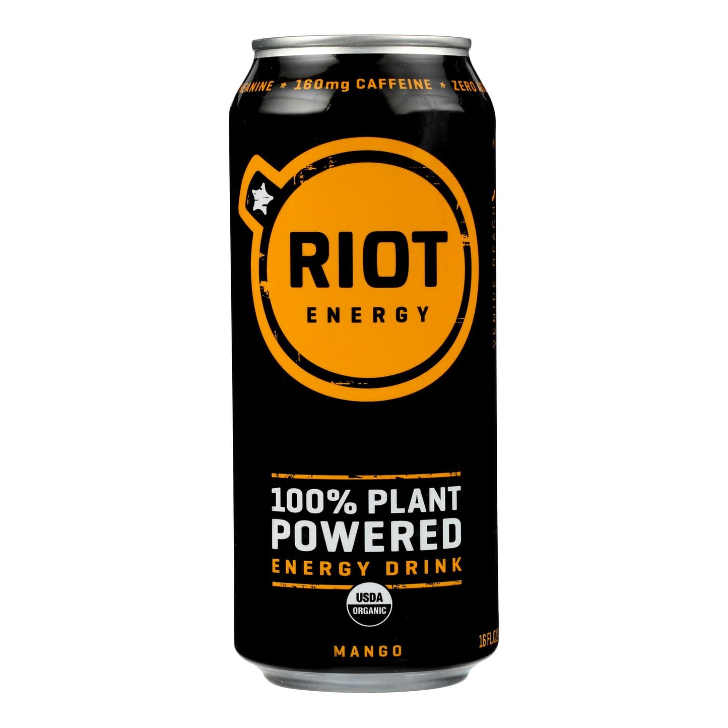 Riot Energy - Enrg Drink Mango - Case of 12-16 Ounce