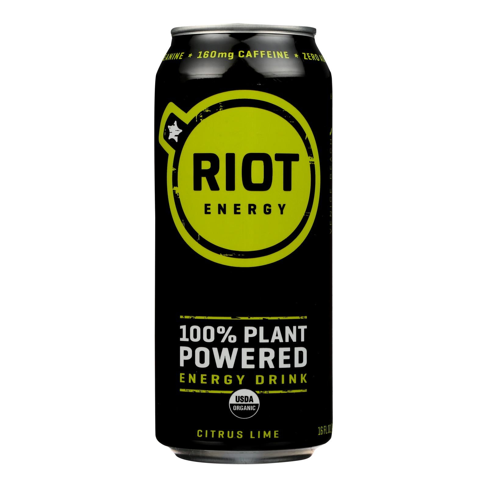 Riot Energy - Enrg Drink Citrus Lime - Case of 12-16 Ounce