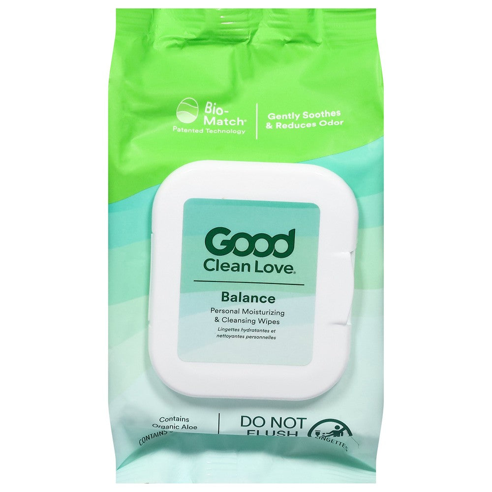 Good Clean Love - Wipes Rebalance 30 Ct - EA of 1-30 CT