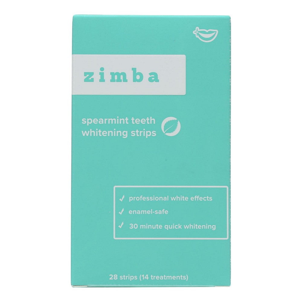 Zimba - Teeth Whtn Strips Sprmnt - Case of 6-28 CT