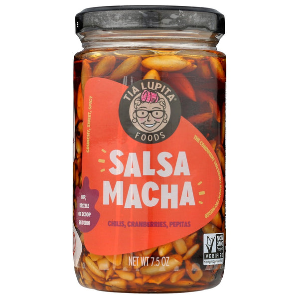 Tia Lupita Foods® ,  Salsa Macha Cranberry And Chile Morita 7.5 Ounce,  Case of 6