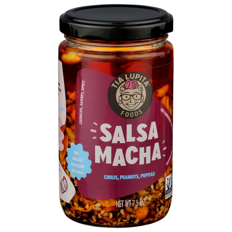 Tia Lupita Foods Salsa Mcha Chl Pnut Ppita - 8 Ounce, Case of 6