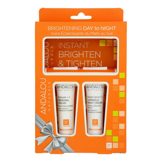 Andalou Naturals - Brghtng Day Nght Gft Kit - 1 Each-Count