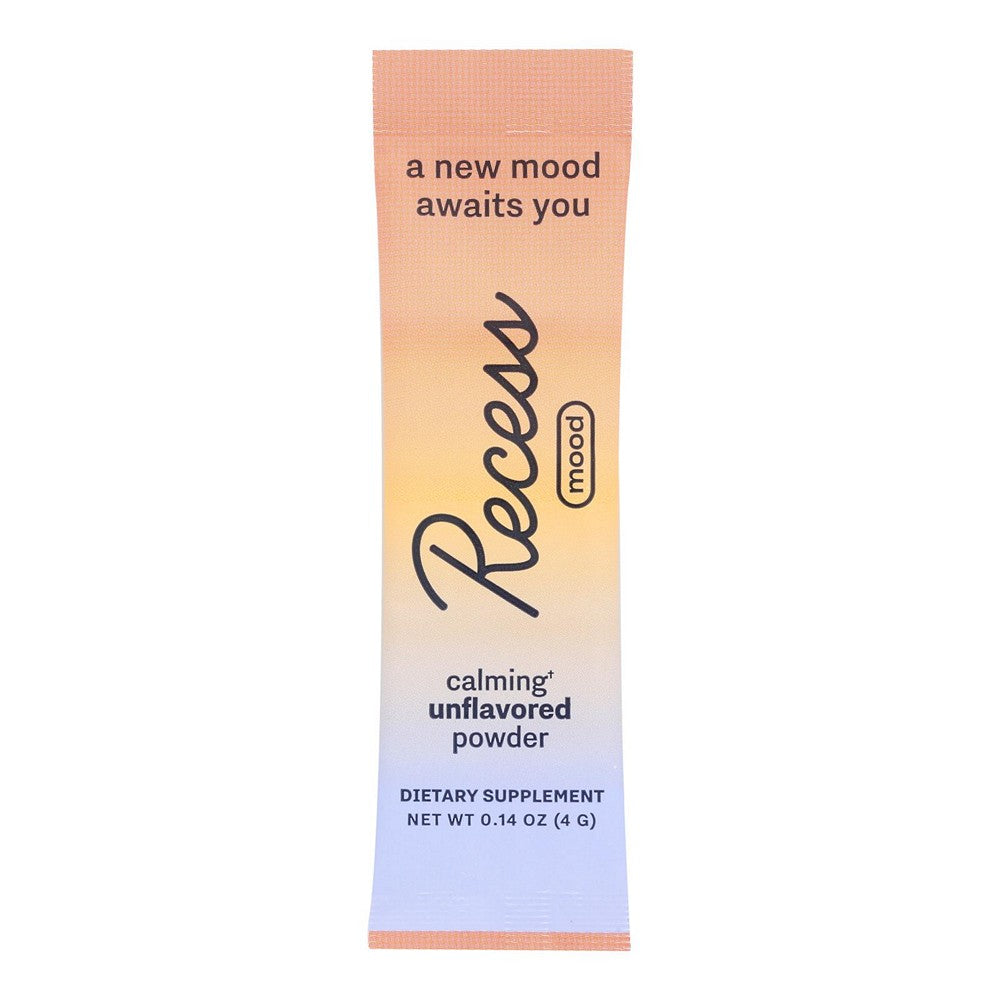 Recess - Mood Sticks Unflavored - Case of 1 -0.14 OZ
