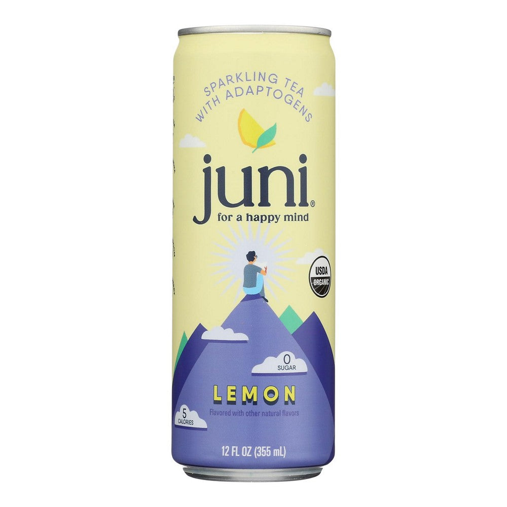 Juni - Sparklng Tea Og2 Lemon - Case of 12-12 FZ