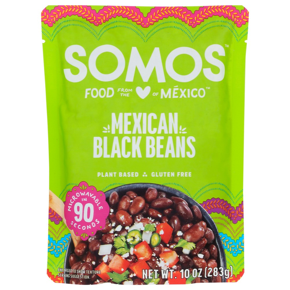 Somos™ Bean101,  Beans Black Mexican 10 Ounce,  Case of 6