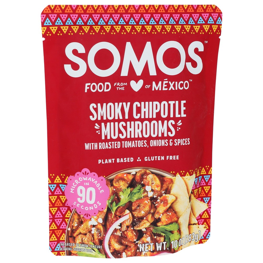 Somos™ Vege102,  Mushrooms Chipotle Smky 10 Ounce,  Case of 6