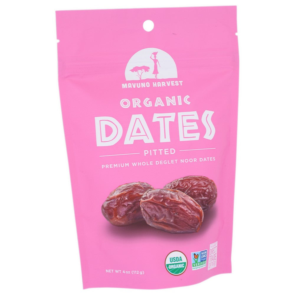 Mavuno Harvest ,  Dates Pitted 4 Ounce,  Case of 6