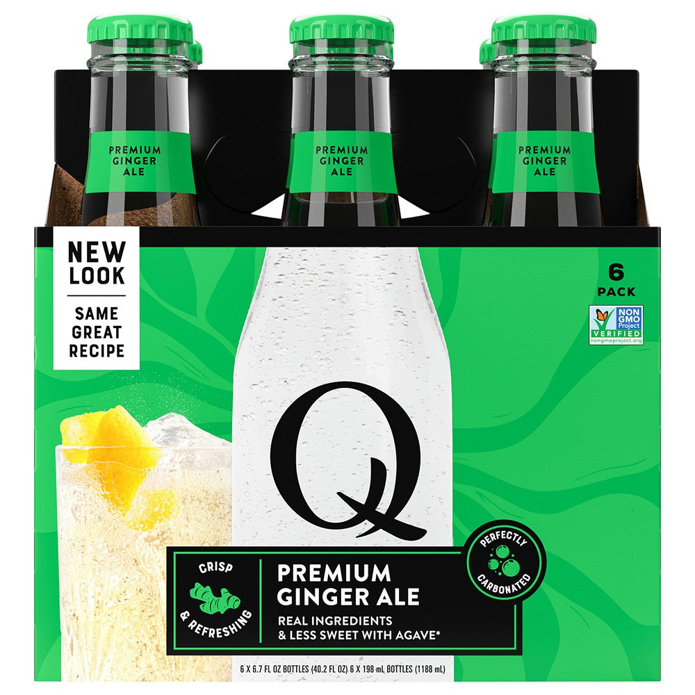 Q Drinks - Ginger Ale - Case of 4-6/6.7 FZ