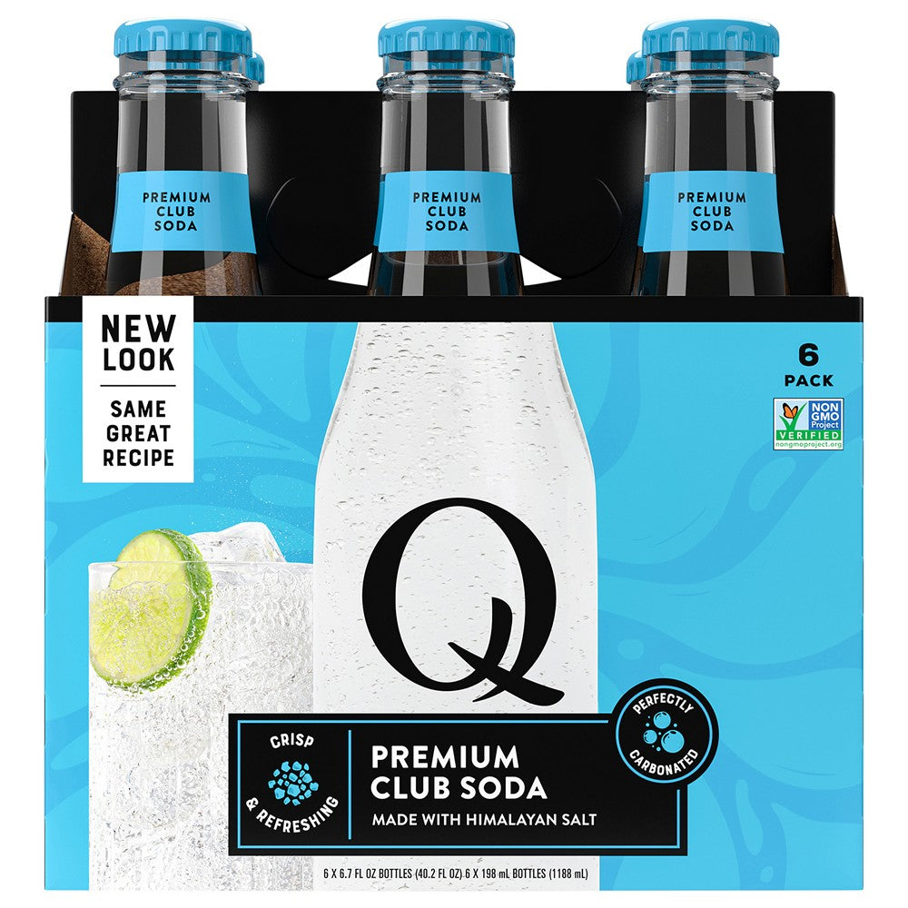 Q Drinks - Club Soda - Case of 4-6/6.7 FZ