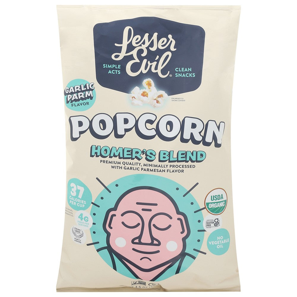 Lesser Evil - Pcorn Og2 Homers Blend - Case of 12-4.6 OZ