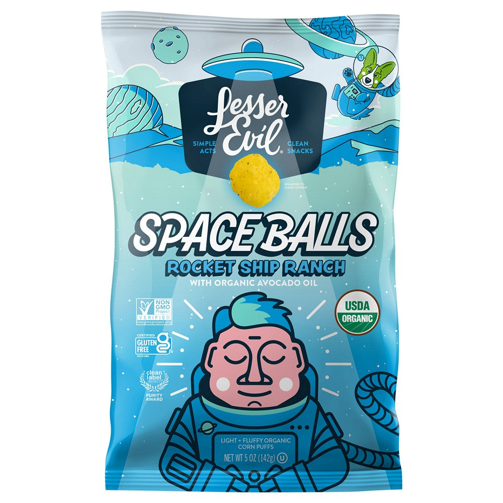 Lesser Evil - Space Ball Og2 Rckt Ranch - Case of 6-5 OZ