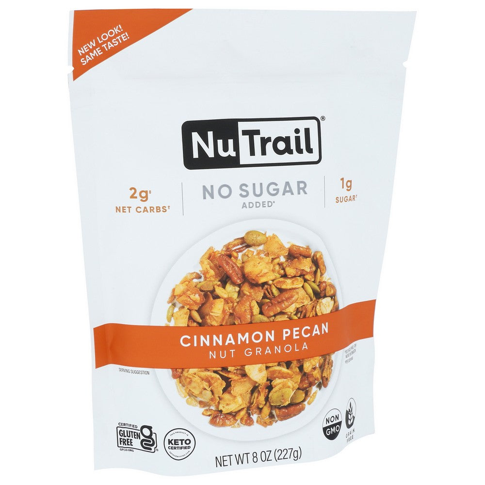 Nutrail Granola Keto Cnnmn Pecan - 8 Ounce,  Case of 6