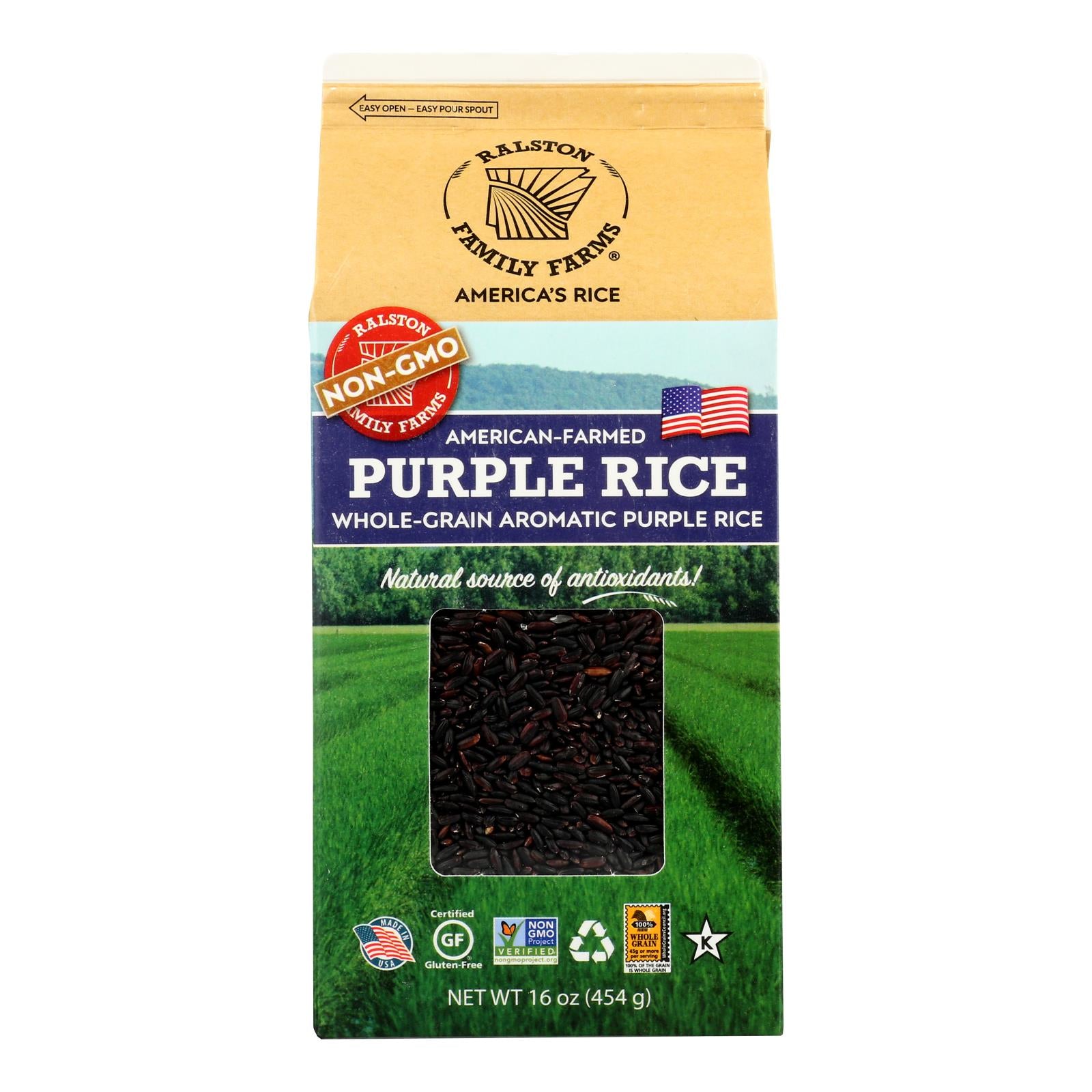 Ralston Family Farms - Rice Purple - Case of 6-16 Ounce