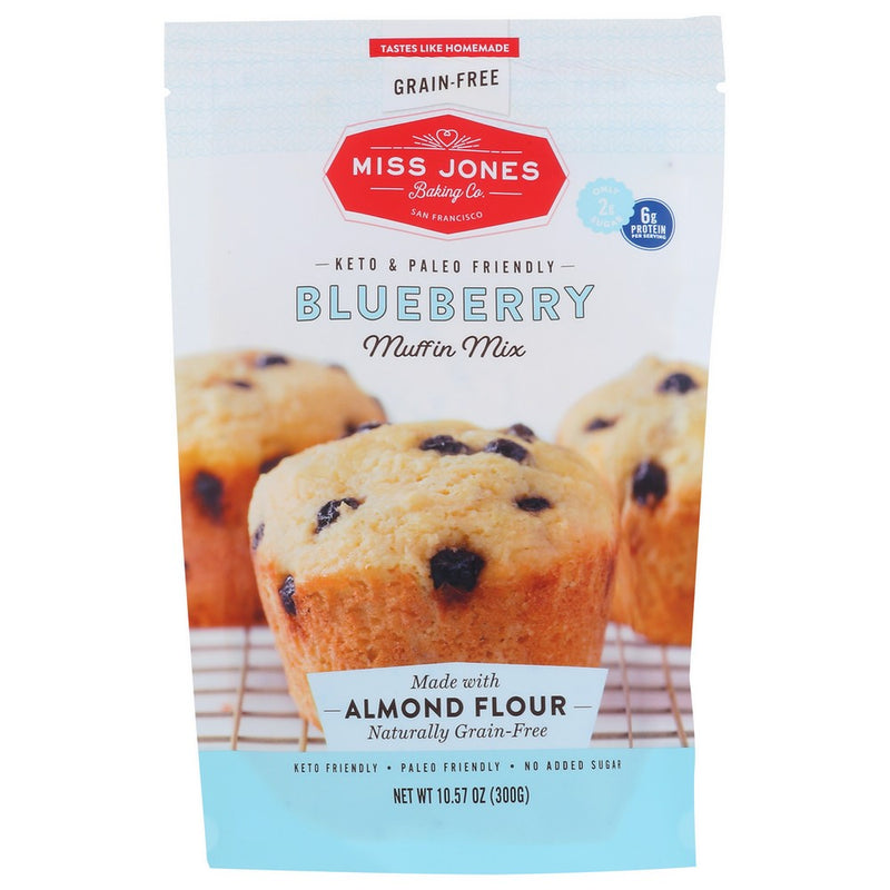 Miss Jones Baking Co Mix Blueberry Muffin - 11 Ounce, Case of 6