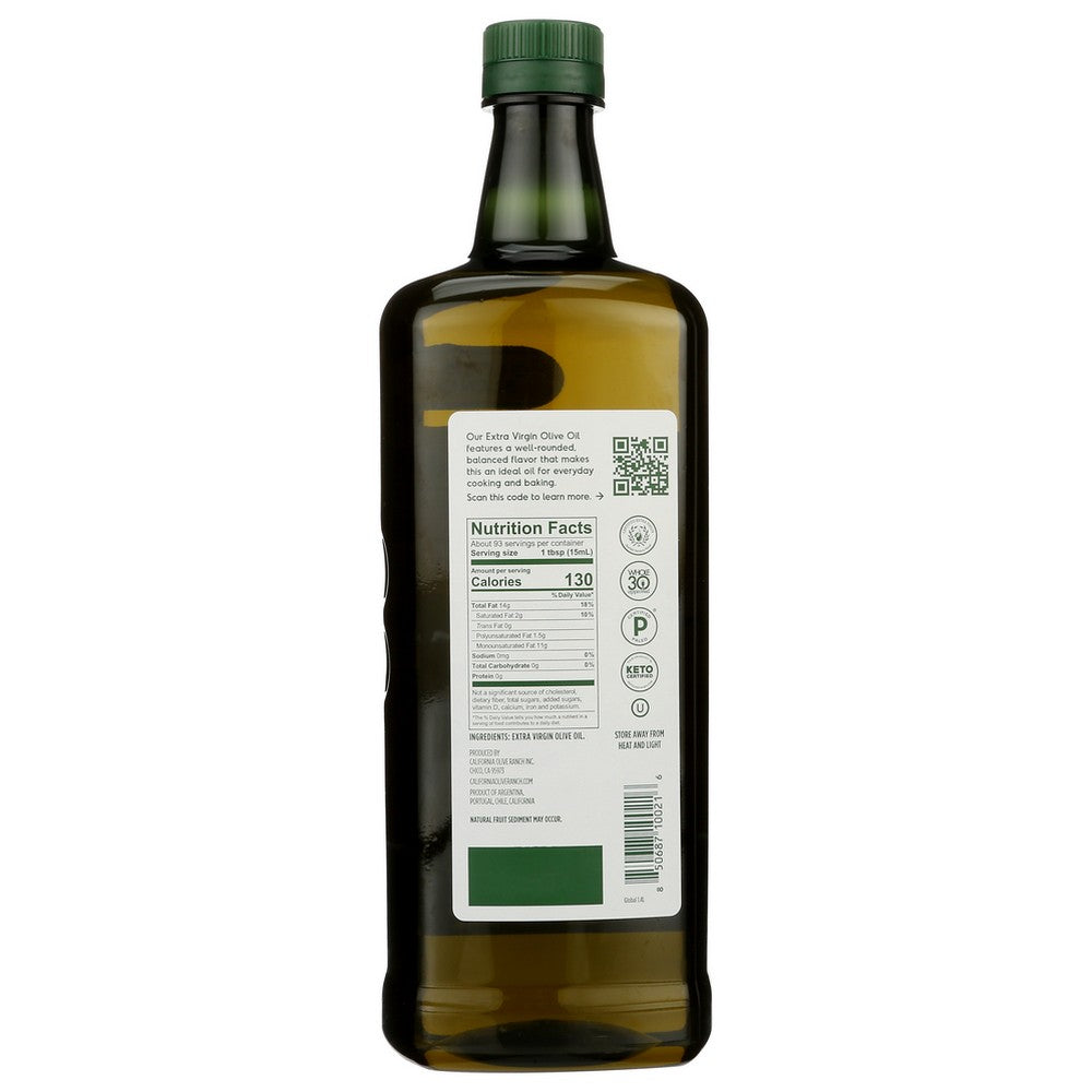 California Olive Ranch® 110021, Medium Global Blend Medium Extra Virgin Olive Oil, 1.4L / 47.3 Fluid Ounce 47.3 Fluid Ounce,  Case of 6