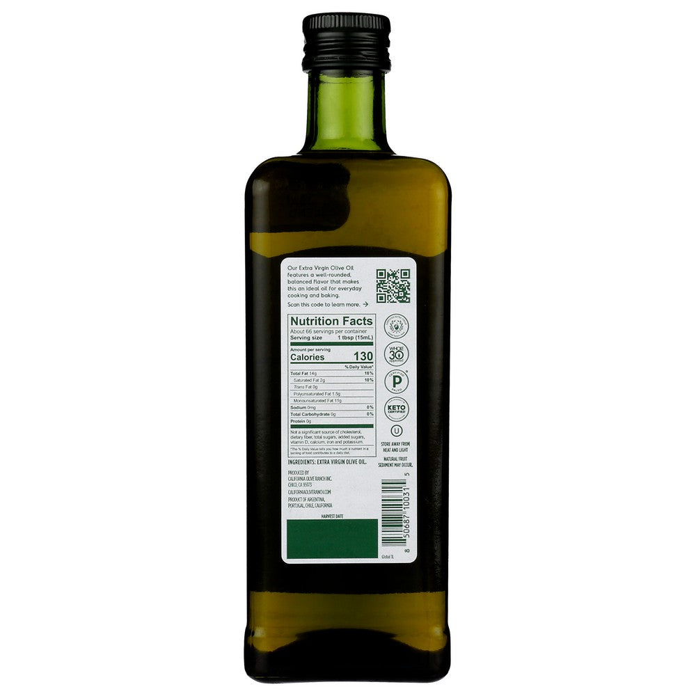 California Olive Ranch Global Everyday Evoo 1 - 1 Liter,  Case of 6