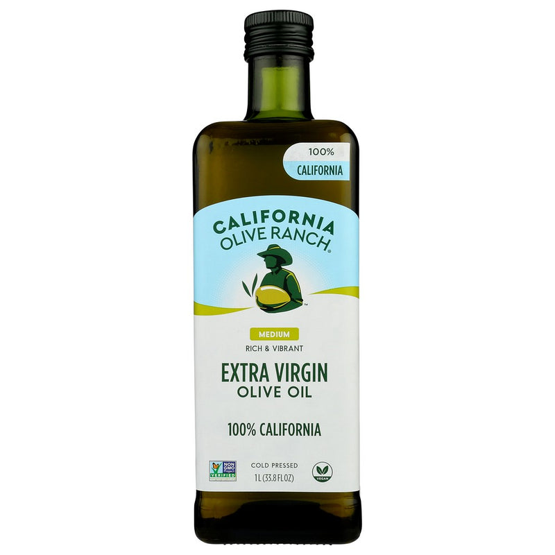 California Olive Ranch 100 California Extra Vi - 34 Fluid Ounce, Case of 6