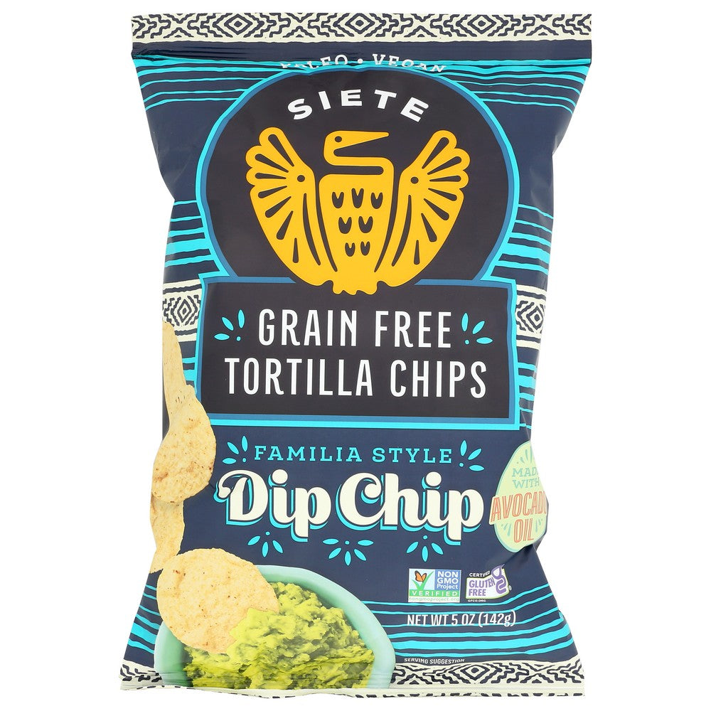 Siete Dchp-5-12,  5Oz Dip Tortilla Chip 5 Ounce,  Case of 12