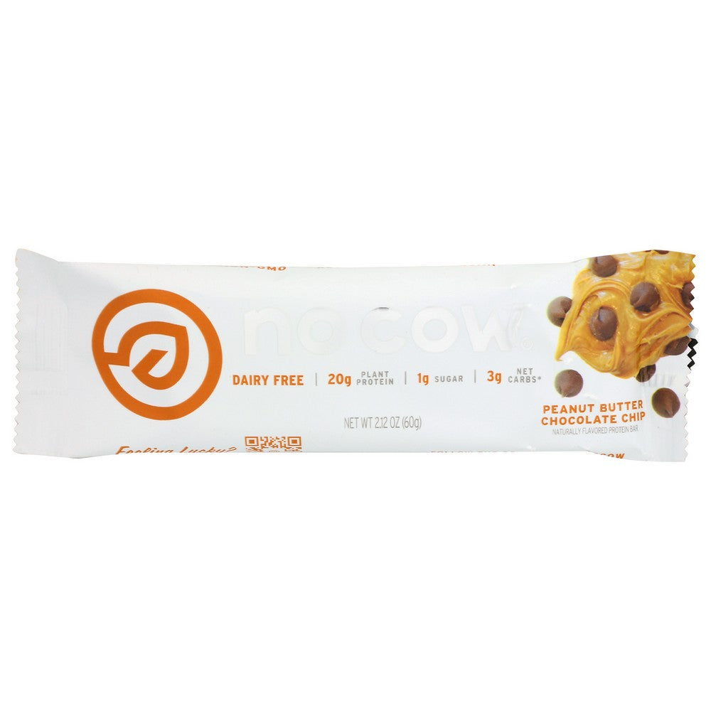 No Cow 50603,  Vegan Protein Bar 2.12 Ounce,  Case of 12