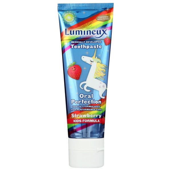 Lumineux T3, Certified Non-Toxic Toothpaste Kids Toothpaste 3.75 Ounce,  Case of 1