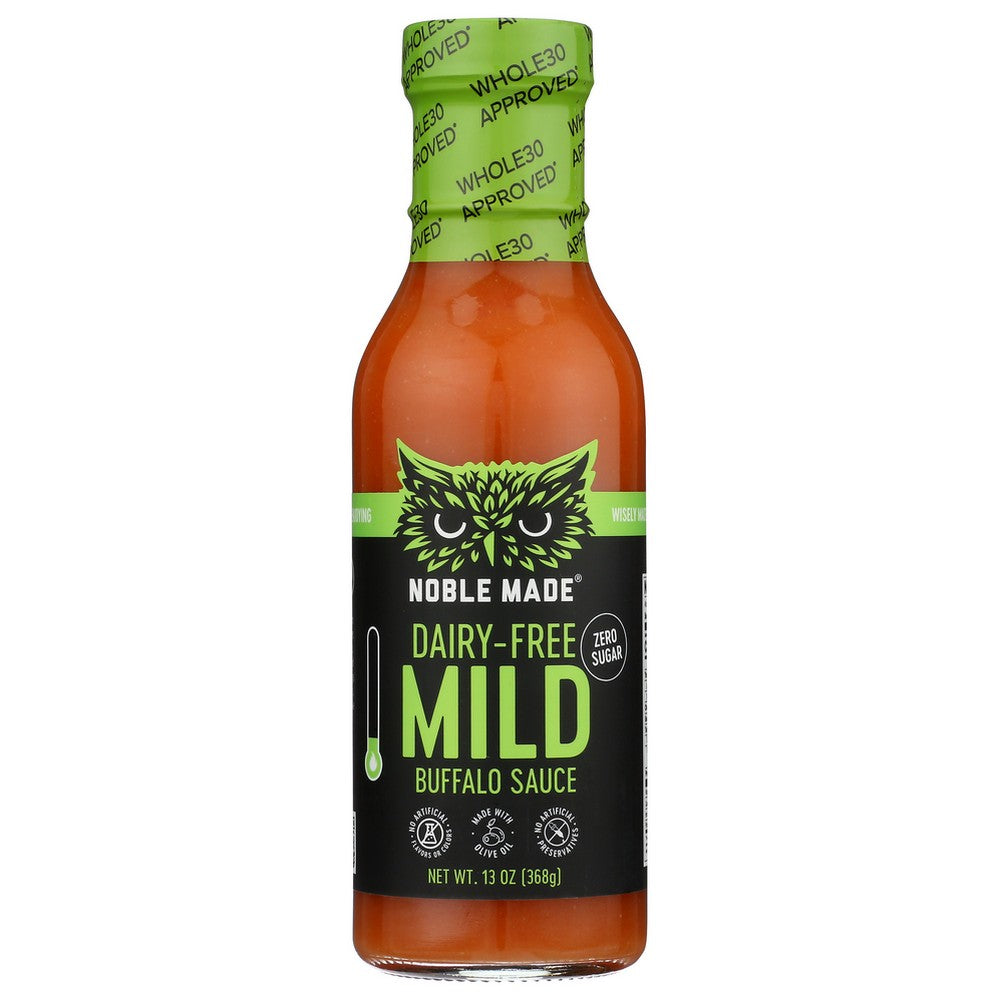 Noble Made By The New Primal 8004, Mild, Whole30, Paleo Sauce 13 Ounce,  Case of 6