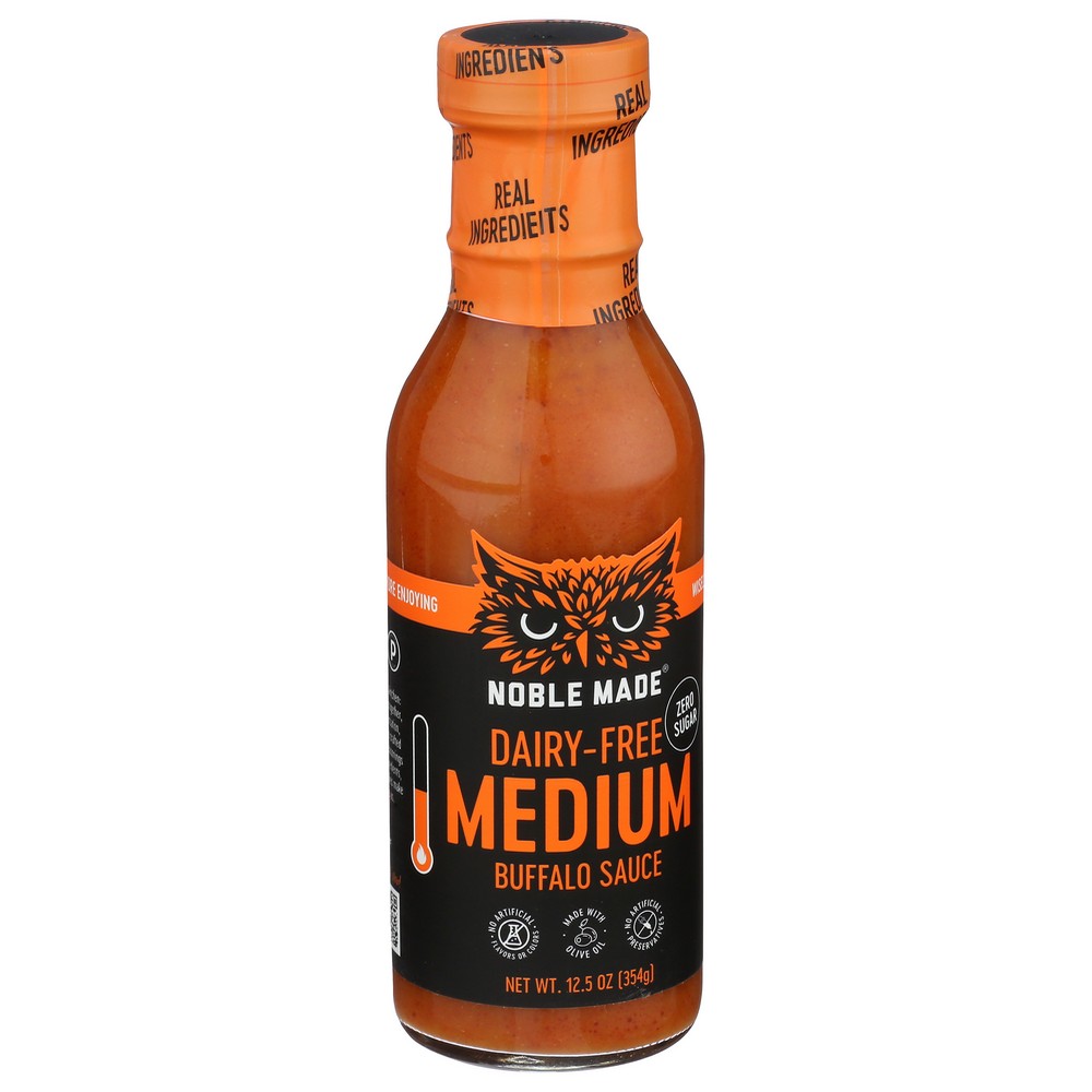 Noble Made By The New Primal 8005, Medium, Whole30, Paleo Sauce 12.5 Ounce,  Case of 6