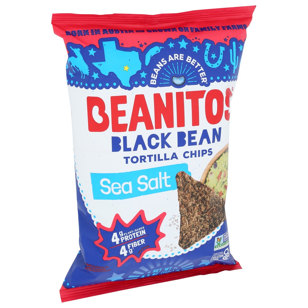 Beanitos™ Bn-Fg-1500, Beanitos Chips, Black Bean The Original, 6 Oz. Bag,  Case of 6