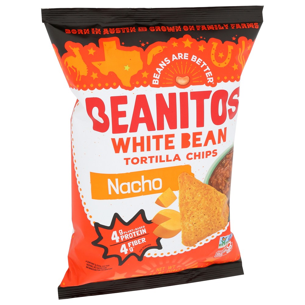 Beanitos™ Bn-Fg-1505, Beanitos Chips, White Bean Nacho Cheese, 6 Oz. Bag,  Case of 6