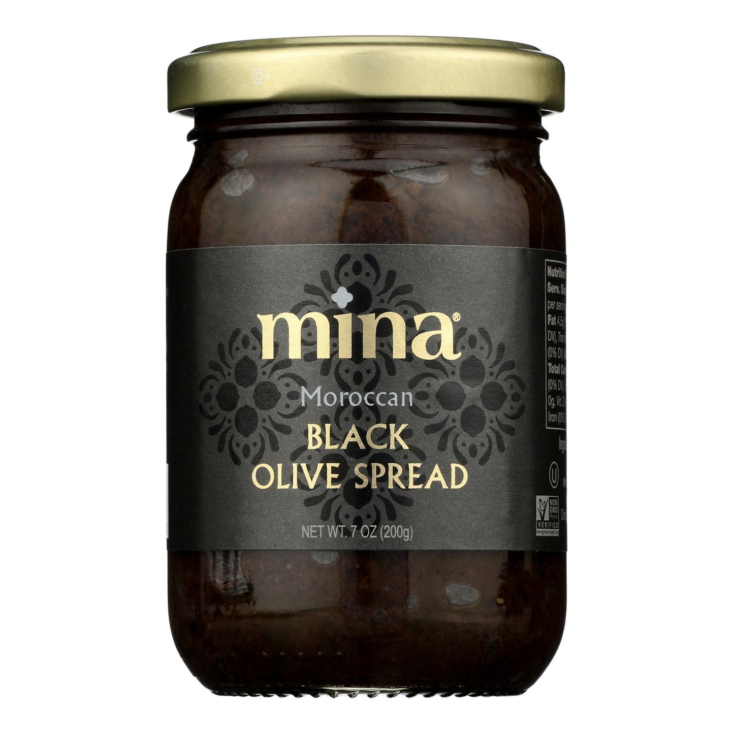 Mina - Spread Black Olive - Case of 6-7 Ounce