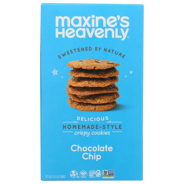 Maxines Heavenly Cookie Chocolate Chip Crispy - 6 Ounce, Case of 8