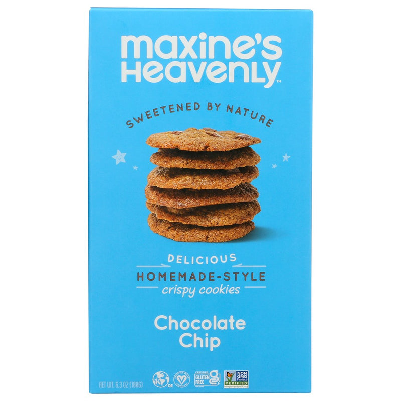 Maxines Heavenly Cookie Chocolate Chip Crispy - 6 Ounce, Case of 8