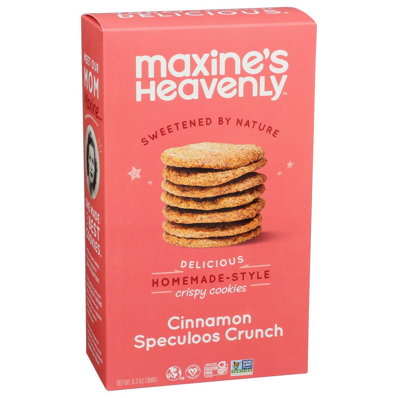 Maxines Heavenly Cookie Cinnamn Crispy - 6 Ounce, Case of 8