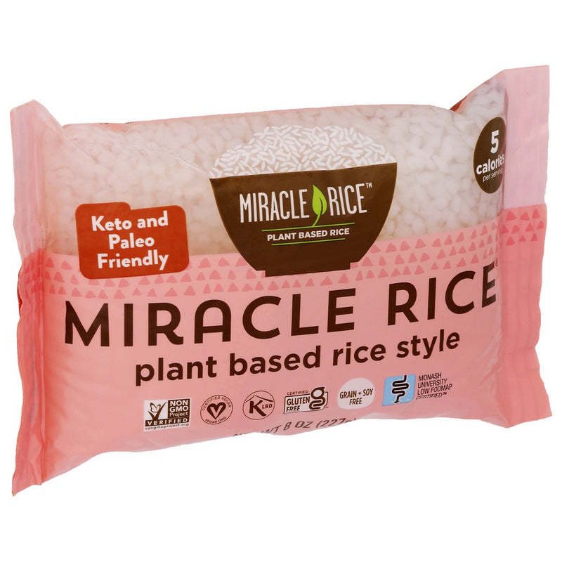 Miracle Noodle Rice Miracle - 8 Ounce, Case of 6