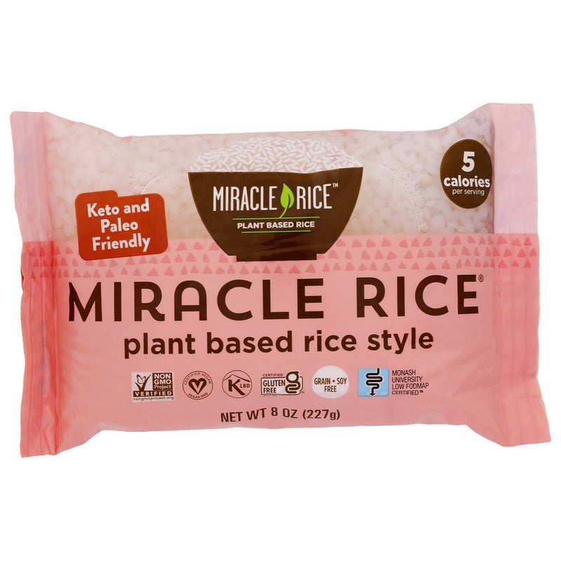 Miracle Noodle Rice Miracle - 8 Ounce, Case of 6