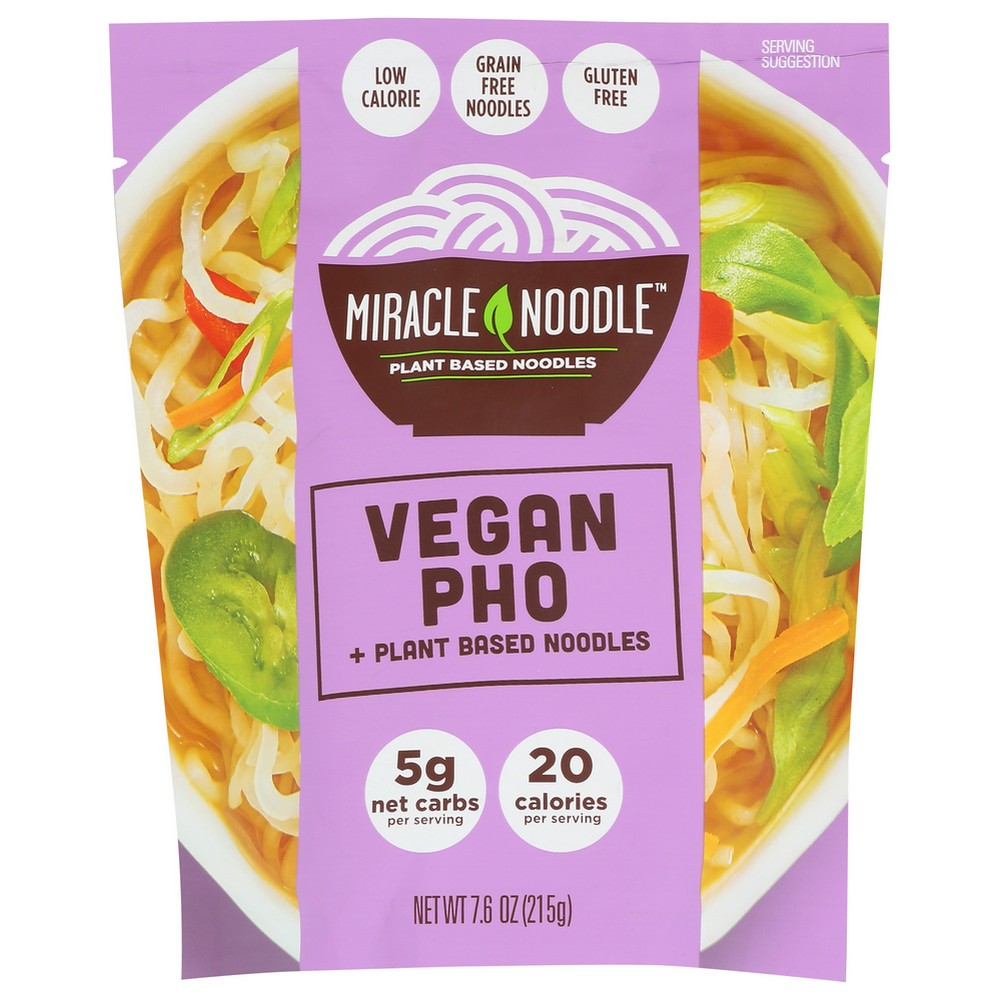 Miracle Noodle Rvp-1, Pho Ready To Eat Meal Vegan Pho 7.6 Ounce,  Case of 6