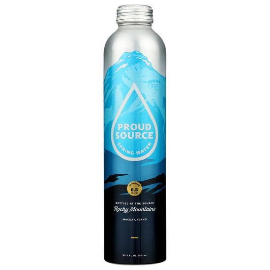 Proud Source Spring Water™ 120001, Proud Source Water, 25.3 Fl. Oz.,  Case of 12