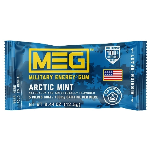 Ford Gum Meg 3-Tier Pouch Counter Display - 36 Count - 1 Per Case