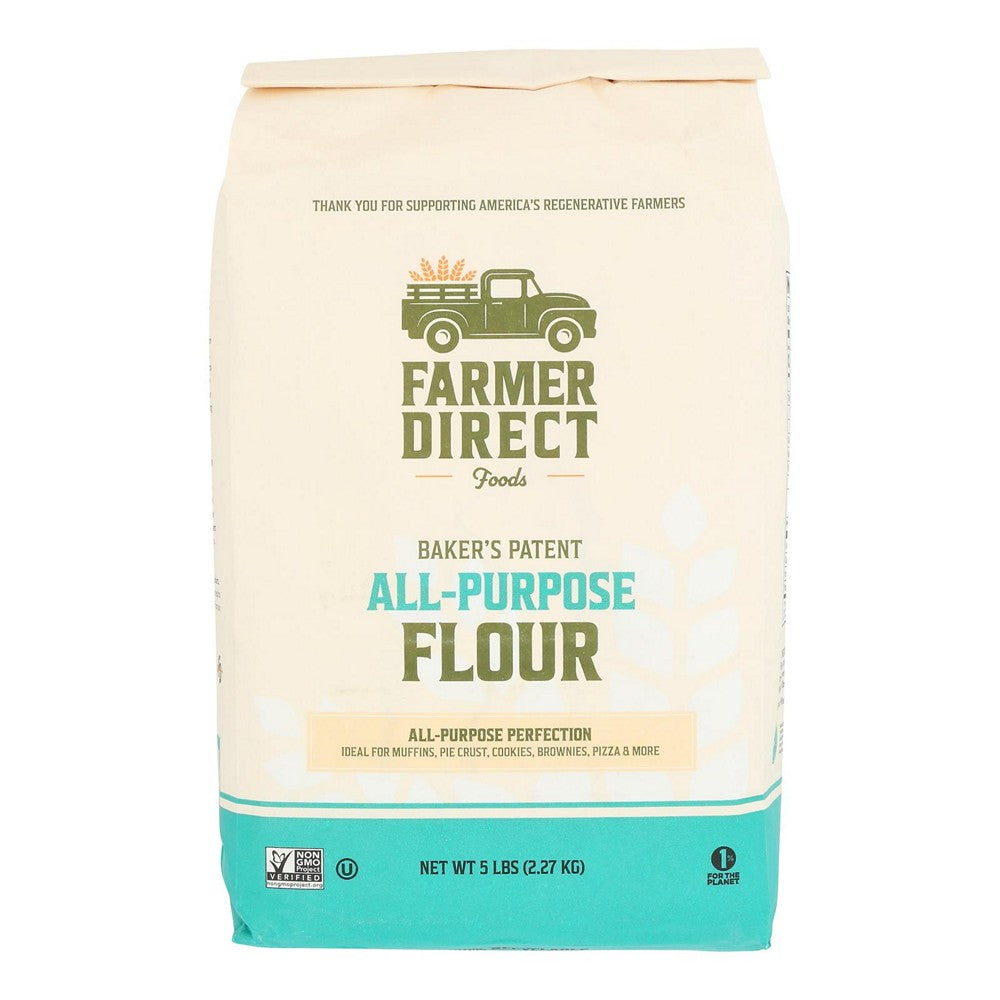 Farmer Direct Foods - All Purpose Flour - Case of 8-5 LB